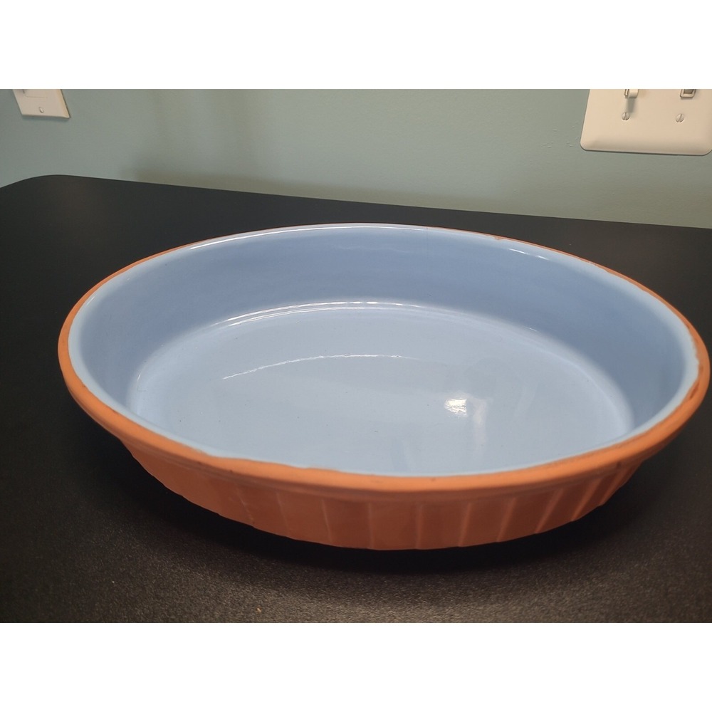 HIMARK MADE IN PORTUGAL RED‎ CLAY CASSEROLE 12.5"